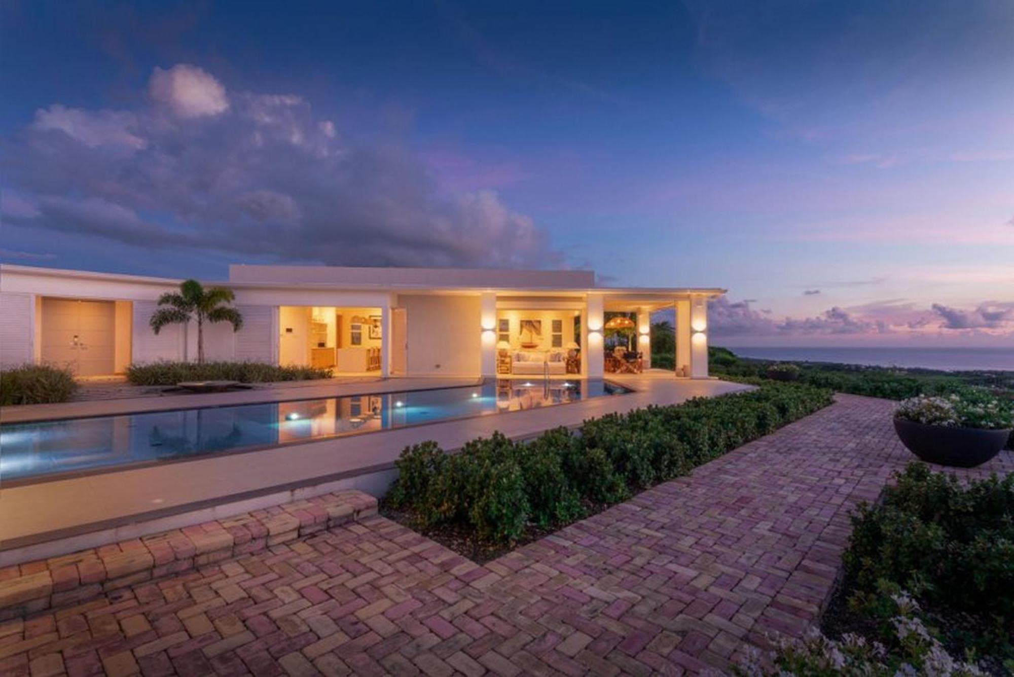 Incredible Views Of Sea From The Pool - Cool Breeze Villa Saint James Exterior photo